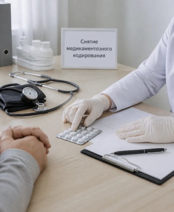 Снятие медикаментозного кодирования в Элисте от 5178 р. | Медзона
